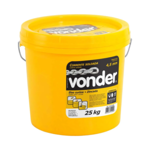 VONDER CORRENTE 6,5 MM BALDE ELO CURTO