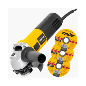 VONDER ESMERILHADEIRA EAV650 4.1/2 127 V  C/ 3 DISCOS
