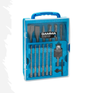 GAMMA KIT ACESSORIOS 14 PECAS MARTELETE/PERFURADOR