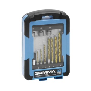 GAMMA KIT ACESSORIOS 32 PECAS PARAFUSADEIRA/FURADEIRA