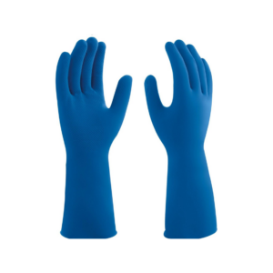 LUVA LATEX GRD AZUL NOVE54 C/ FORRO