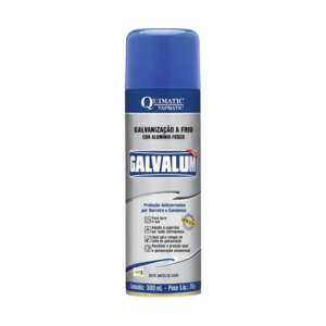 GALVALUM GALV FRIO SPRAY 300ML COR ALUMINIO FOSCO